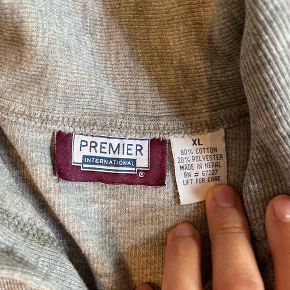 Gray Button Up - Picture 2 of 3